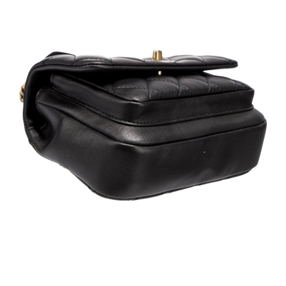 Chanel Black Quilted Leather Handbag - Picture 4 of 5
